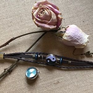 Interchangeable Leather Bracelet